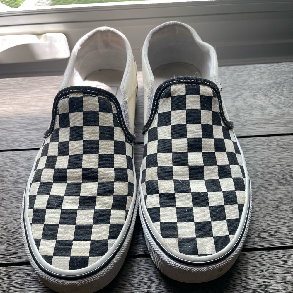 Slip on vans size 7.5 women